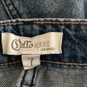 Distressed jeans. Size 7. Cello brand